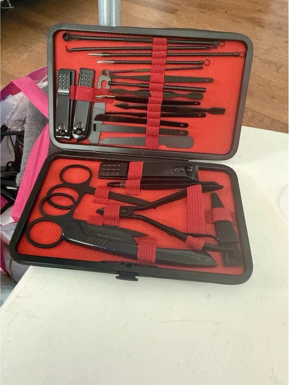 Manicure Set Nail Clippers Pedicure Tools 18 Pieces Stainless Steel Manicure Kit